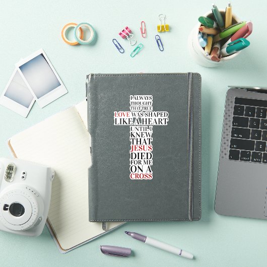 Ware liefde sticker (iPad Cover)
