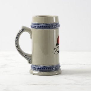 Ware Liefde Tattoo Hart Klassiek Romance ontwerp Bierpul
