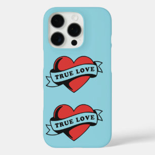 Ware Liefde Tattoo Hart   Klassiek Romance ontwerp iPhone 16 Pro Hoesje