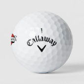 Ware Liefde Tattoo Hart | Klassiek Romance ontwerp Golfballen (Logo)