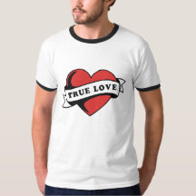 Ware Liefde Tattoo Hart | Klassiek Romance ontwerp