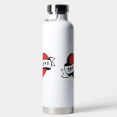 Ware Liefde Tattoo Hart | Klassiek Romance ontwerp Waterfles (Rechts)