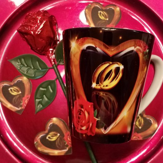 Ware Liefde Trouwdag Latte Mok