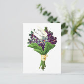 ware liefde viooltjes briefkaart (Staand voorkant)