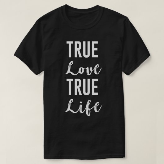 Ware Liefde Ware Leven T-shirt (Design voorkant)