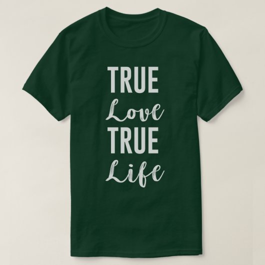 Ware Liefde Ware Leven T-shirt (Design voorkant)