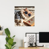 Ware liefdesboek. Romantische levensstijl Poster (Thuiskantoor)