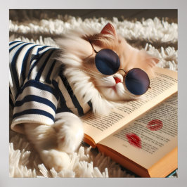 Ware liefdesboek. Romantische levensstijl Poster