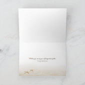 ware liefdestekst op de oceaanzandstrant kaart (Binnen)