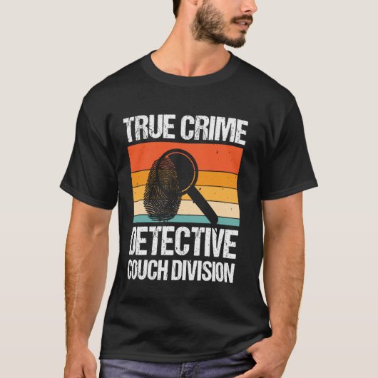 Ware Misdaad Detective Bank Divisie T-shirt (Voorkant)