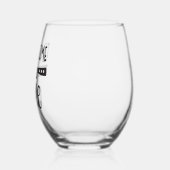 Ware Misdaad en Wijn Stemless Wijnglas Wijnglas Zonder Voet (Links)