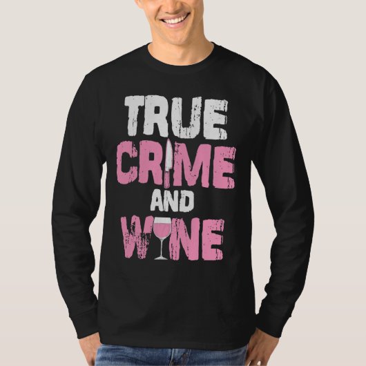 Ware Misdaad En Wijn Ware Misdaad TV Fan Serial Ki T-shirt (Voorkant)