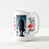 Ware misdaad junkie koffiemok (Voorkant rechts)