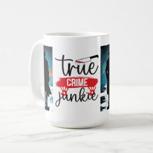 Ware misdaad junkie koffiemok