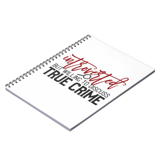 ware misdaad notitieboek (Linkerzijde)