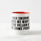 Ware Misdaad Snurken Mok (Center)