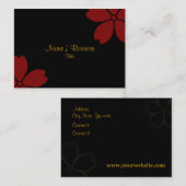 Ware Sakura Visitekaartje (Voorkant / Achterkant)