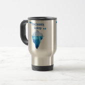 Ware schoonheid onderweg - Iceberg Travel Mugs & T Reisbeker (Voorkant links)