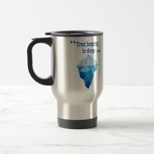 Ware schoonheid onderweg - Iceberg Travel Mugs & T Reisbeker (Links)