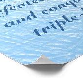 Ware vriend bible verse ecclesiastes 4:9-12 poster (Hoek)