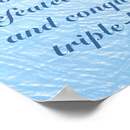 Ware vriend bible verse ecclesiastes 4:9-12 poster (Hoek)