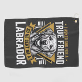 Ware Vriend Labrador Hond Golfhanddoek (Horizontaal)
