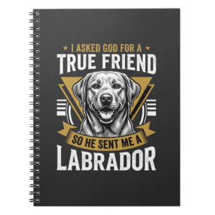 Ware Vriend Labrador Hond Notitieboek