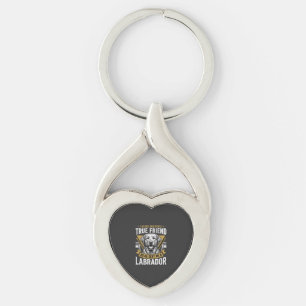 Ware Vriend Labrador Hond Sleutelhanger