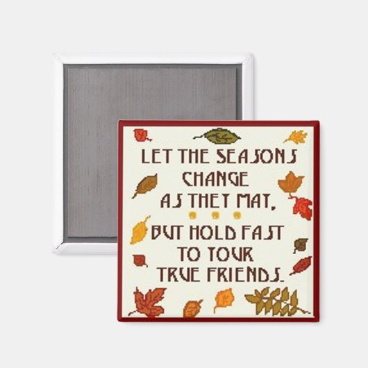 Ware Vrienden - Magneet (Voorkant / Achterkant)