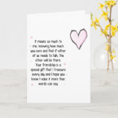 WARE VRIENDSCHAP ***GELUKKIGE VERJAARDAG*** KAART (Gele Bloem)