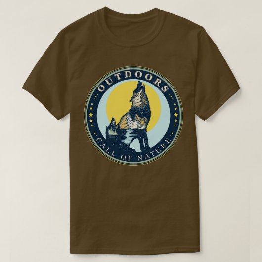 Ware wildernis t-shirt (Design voorkant)
