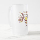 Ware Wolf Beer Glass Matglas Bierpul (Voorkant links)