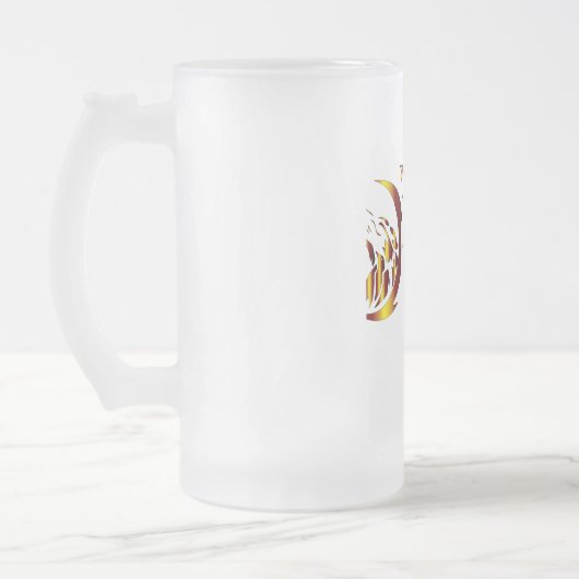 Ware Wolf Beer Glass Matglas Bierpul (Links)