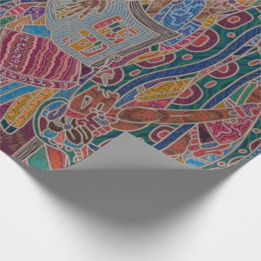 Ware woorden in de bibliotheek cadeaupapier (Hoek)