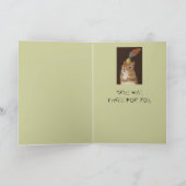 ware wuv - kaart met baby eekhoorn (Binnen)