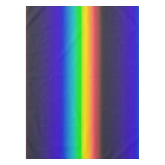 Ware zonnestralingsspectrum tafelkleed (Voorkant)