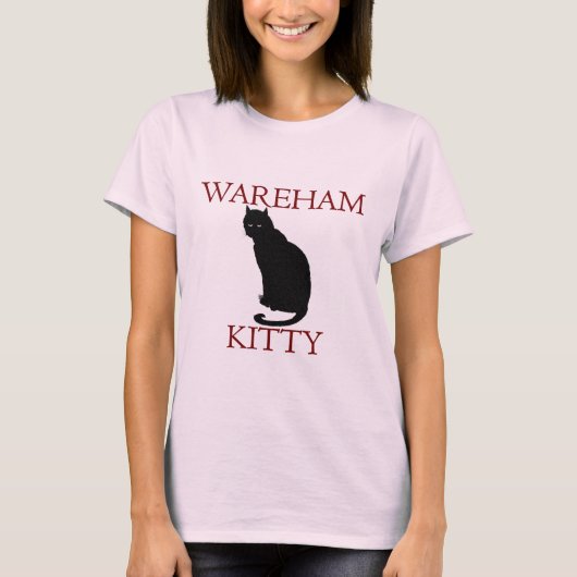 Wareham Kat Dames T-shirt (Voorkant)