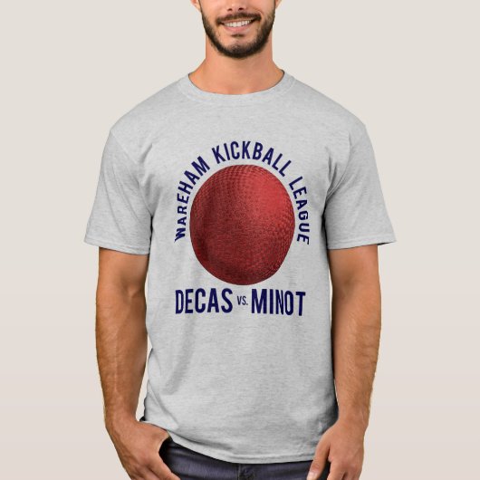 Wareham Kickball League Tee T-shirt (Voorkant)