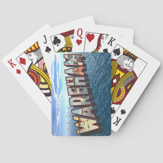 Wareham speelkaarten (Achterkant)