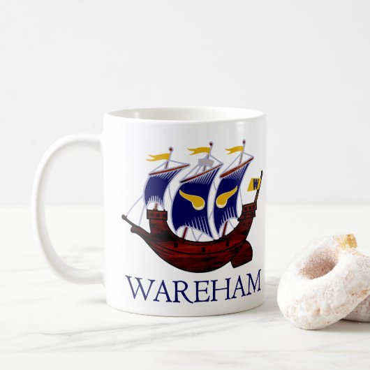 Wareham Viking Ship Mok (Met donut)