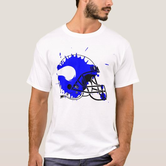 Wareham Vikings Splash Helmet T-shirt (Voorkant)