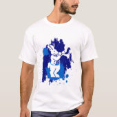 Wareham White Rabbit Splash T-shirt (Voorkant)