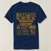WAREHOUSE ASSISTANT NICE DESIGN 2017 1 T-SHIRT (Design voorkant)