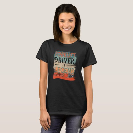 Warehouse Forklift driver T-shirt (Voorkant volledig)