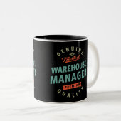 Warehouse Manager Tweekleurige Koffiemok (Voorkant rechts)