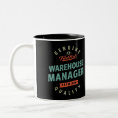 Warehouse Manager Tweekleurige Koffiemok (Links)