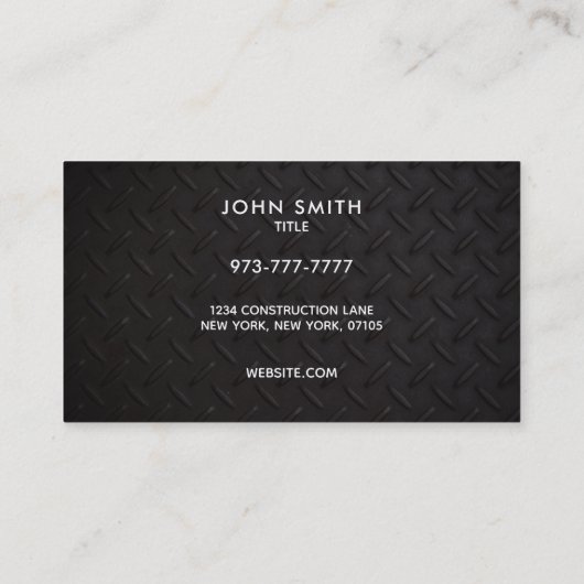 Warehouse Manager Visitekaartjes (Achterkant)