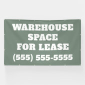 Warehouse Space for Lease Banner (Horizontaal)