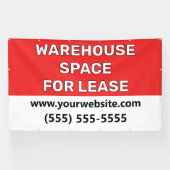 Warehouse Space Lease Banner (Horizontaal)