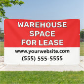 Warehouse Space Lease Banner (Buitenkant)